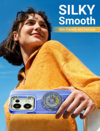 Oppo Reno 13 case with 360° rotating camera shield