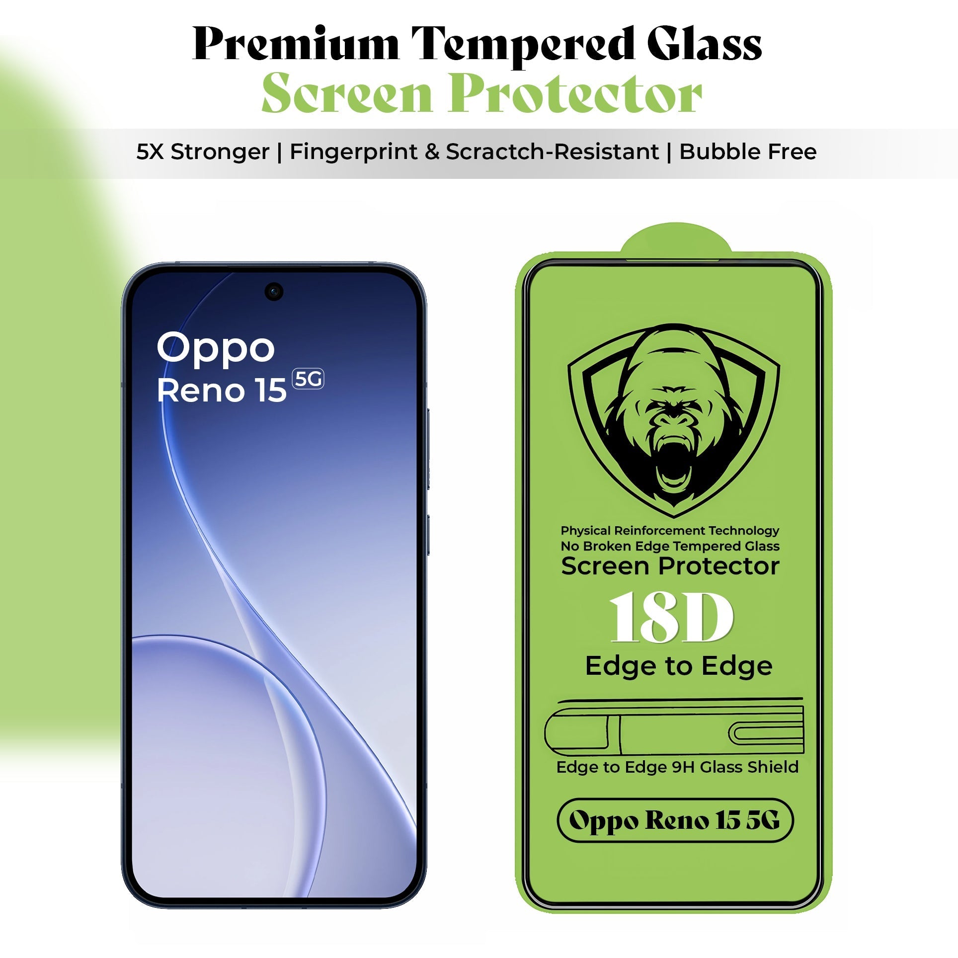 Oppo Reno 15 5G Luxury Shimmer Shockproof Airbag Case