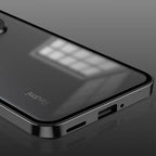 Redmi Note 15 Pro+ 5G Aluminium Metal Bumper Shield Transparent Back Case