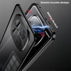 Redmi Note 15 Pro+ 5G Aluminium Metal Bumper Shield Transparent Back Case