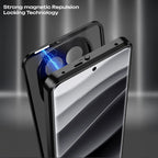 Redmi Note 15 Pro+ 5G Aluminium Metal Bumper Shield Transparent Back Case