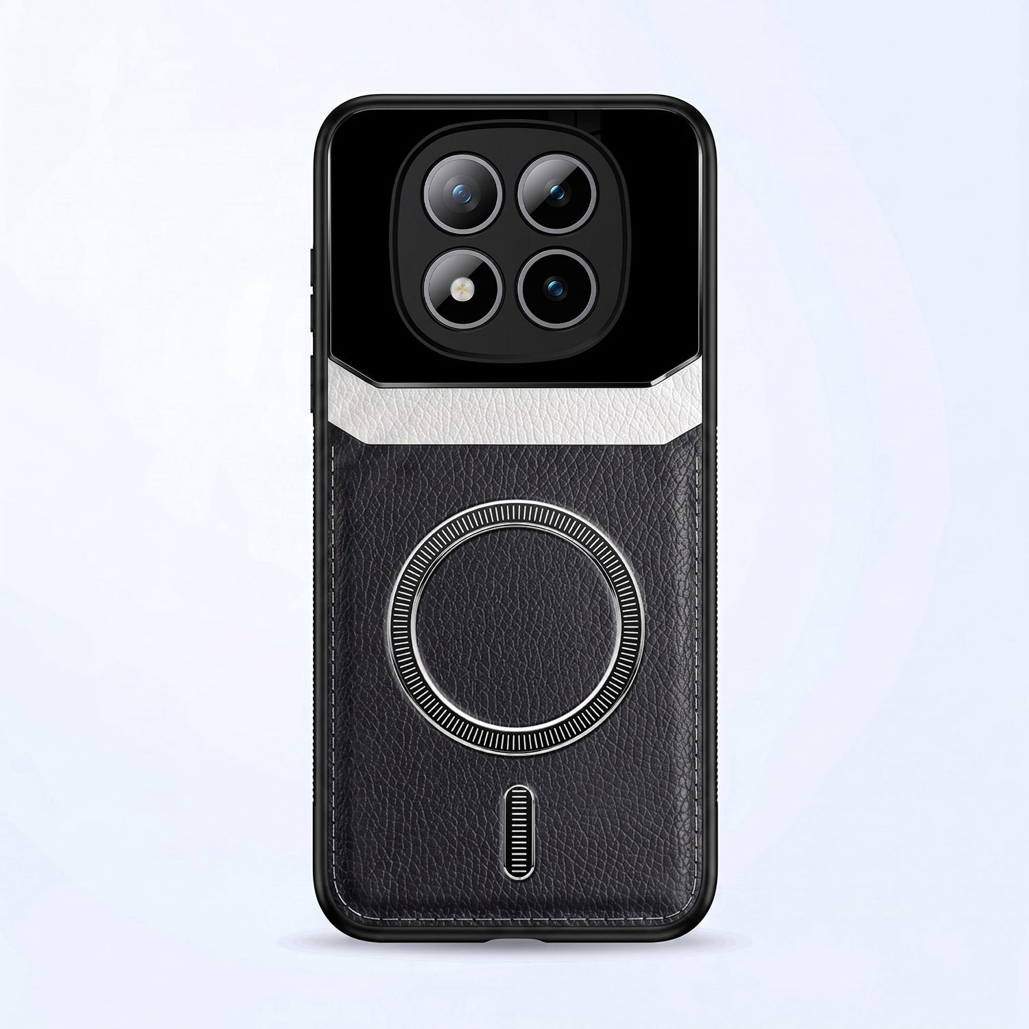 Redmi Note 15 Pro+ 5G Premium Magsafe Magnetic Leather Lens Protective Case
