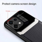 Oppo Reno16c 5G Premium Leather Lens Protective Case