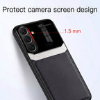 Samsung Galaxy A37 5G Premium Leather Lens Protective Case