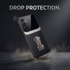 Galaxy A36 5G Satyamev Jayate 3D Metal Leather Back Case