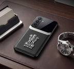 Galaxy A16 5G Satyamev Jayate 3D Metal Leather Back Case