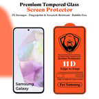 Samsung Galaxy A34 5G Premium Leather AutoFocus Ring Case