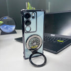 Vivo V29/V29 Pro 5G Premium Stress Buster Wheel Rotating Shockproof Airbags Case