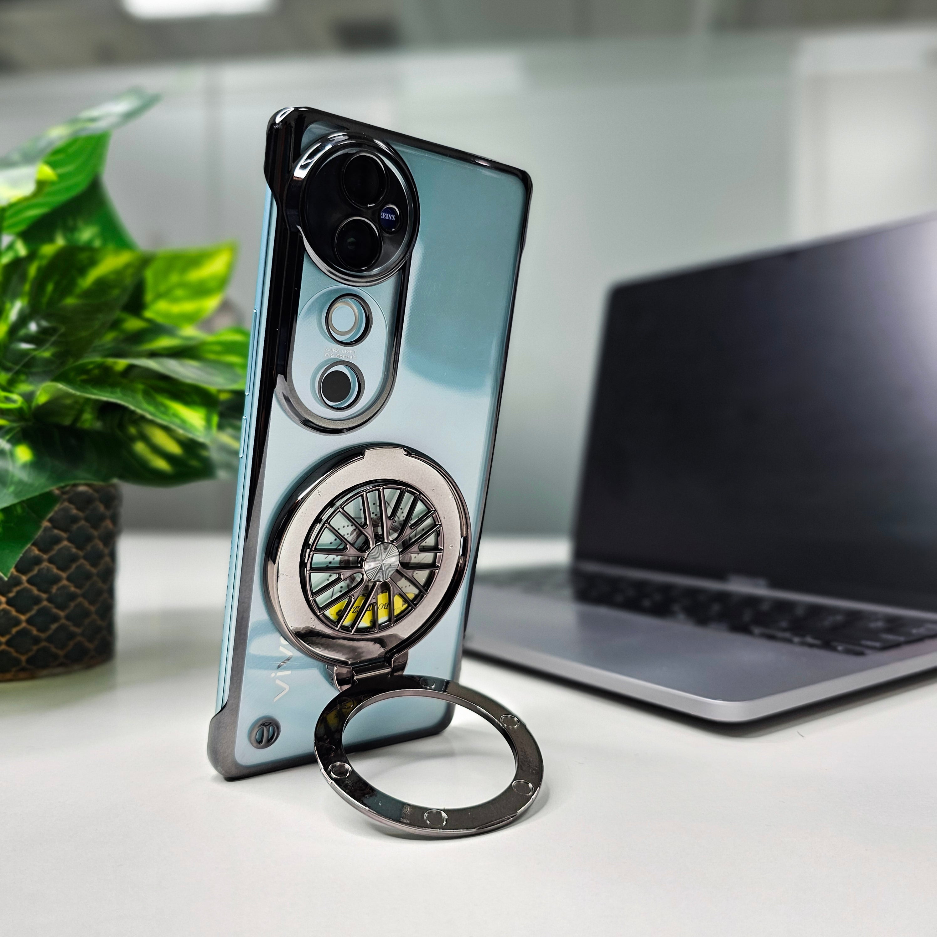Vivo V40e 5G Porsche® Wheel Frameless Case