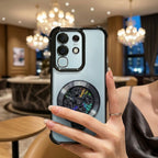 Vivo T4x 5G Reflective Fidget Rotating Airbag Case
