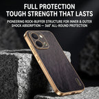 Vivo T5X 5G Premium Electroplated Frame Gold Thread Pattern Soft Case