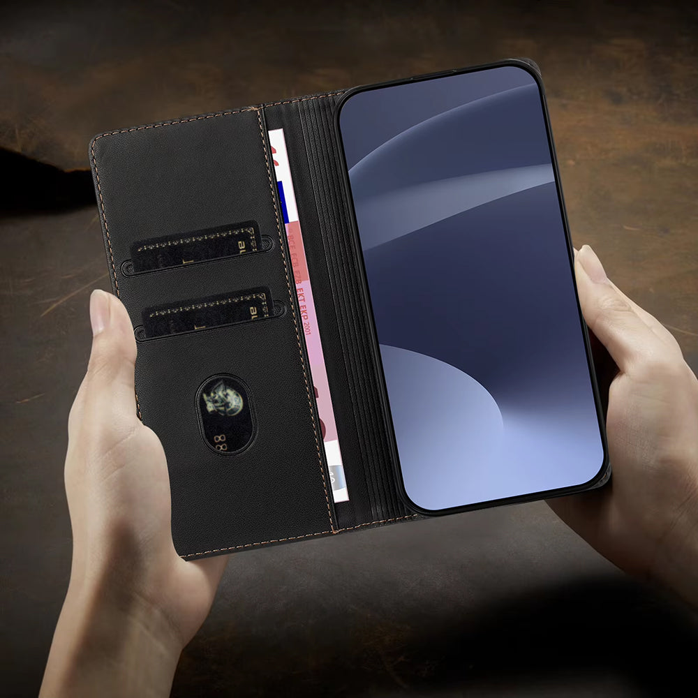 Elegant PU leather wallet case for Vivo V29e 5G
