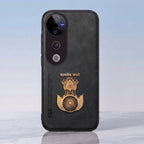 Vivo T3 Ultra 5G Satyamev Jayate Comfortable Leather Phone Case