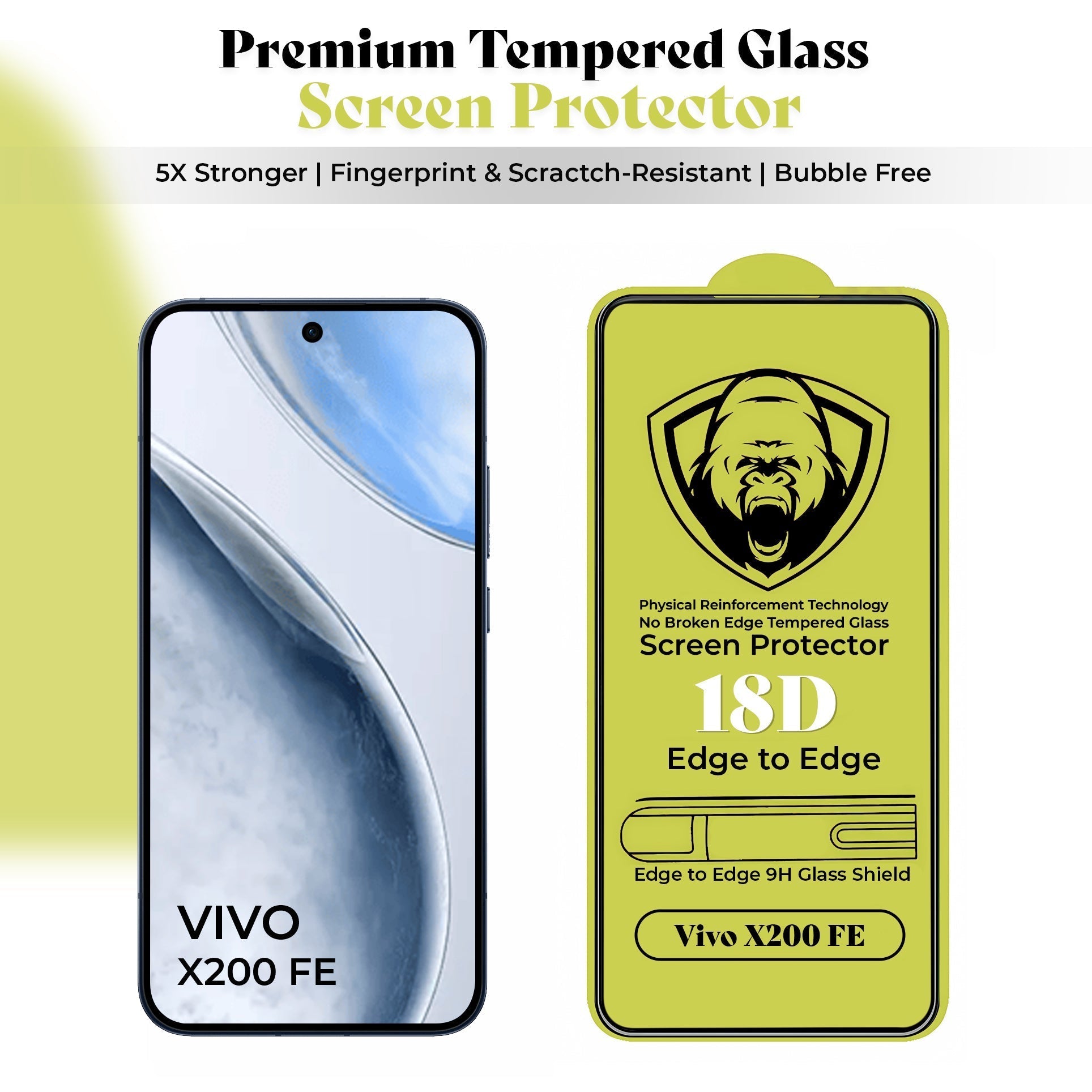 Vivo X200 FE 5G Original Luxury Magnifier Ring Stand Shockproof Airbags Corner Case