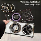 Vivo T4 5G case with ring stand