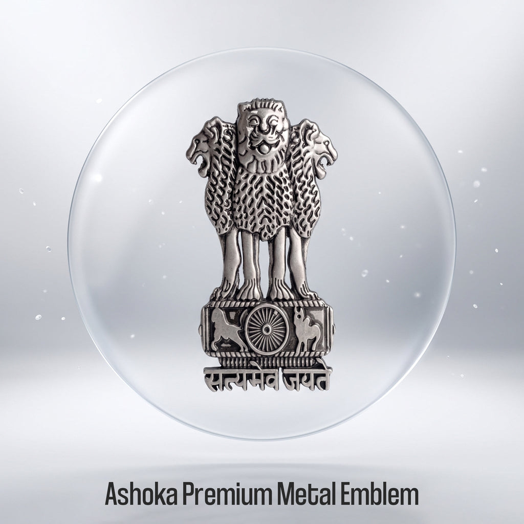 CMF Phone 1 5G Compatible Satyamev Jayate 3D Metal Emblem Sticker