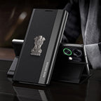 Oppo K13 Turbo 5G Satyamev Jayate Flip Leather Case