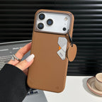 iPhone 17 Pro & 17 Pro Max Soft PU Leather Texture Magnetic Magsafe Case