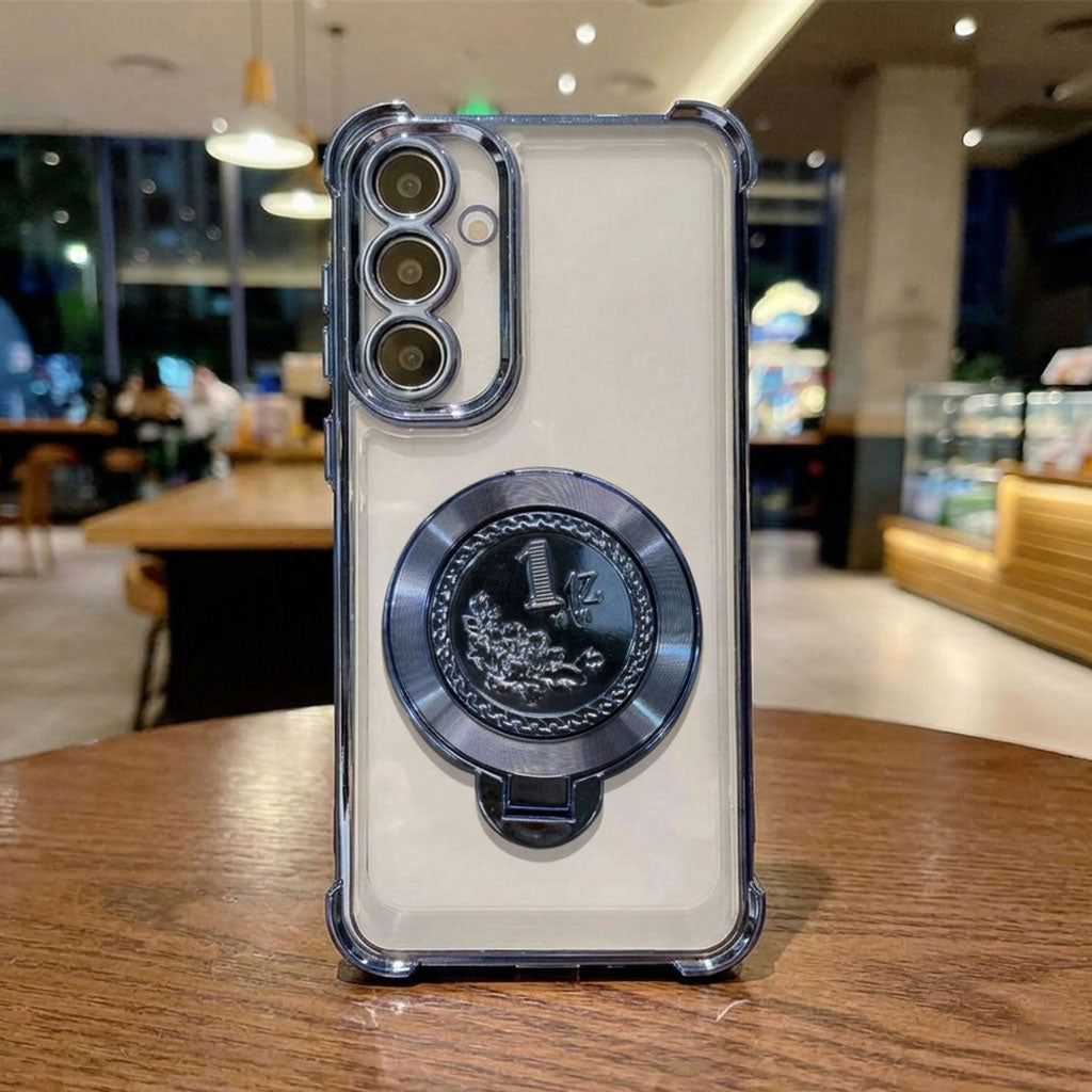 Samsung Galaxy A14 5G Premium Billion Wheel Rotating Shockproof Airbags Case