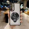 Samsung Galaxy A17 5G Premium Billion Wheel Rotating Shockproof Airbags Case