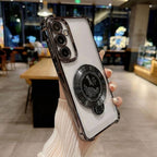 Samsung Galaxy A26 5G Premium Billion Wheel Rotating Shockproof Airbags Case