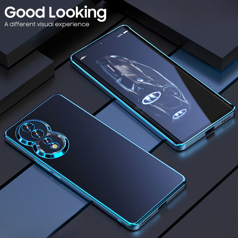 crystal Vivo V40 case with mirror like finish