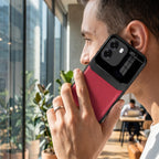 Oppo K14 5G Premium Leather Lens Protective Case